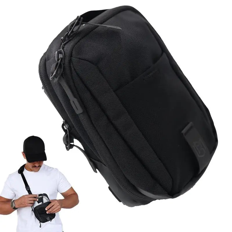 Magnetic Gym Bag | Unisex Crossbody Bag with Bottle, Phone, and Key Holder