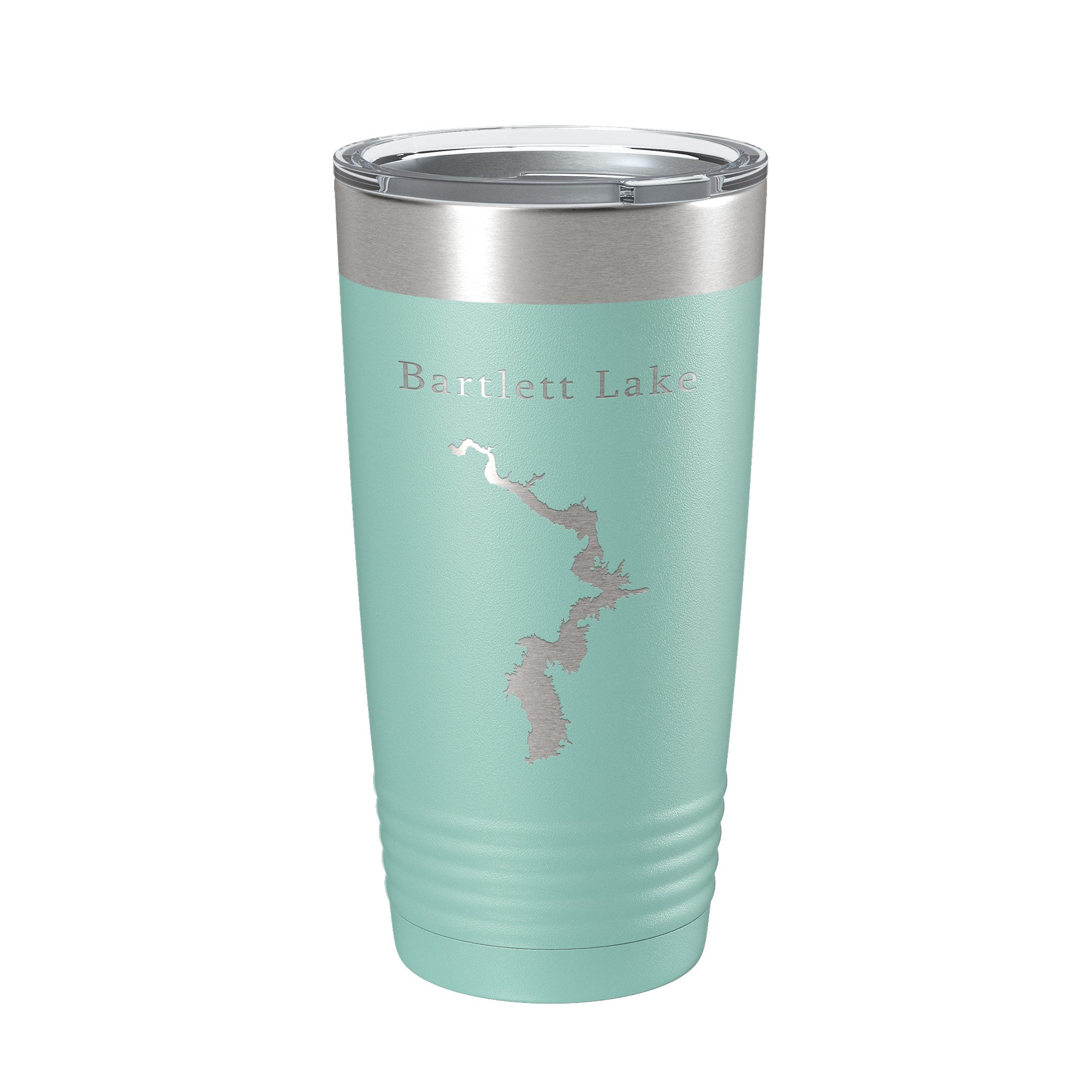 Bartlett Lake Map Tumbler Travel Mug Insulated Laser Engraved Coffee Cup Arizona 20 oz-12