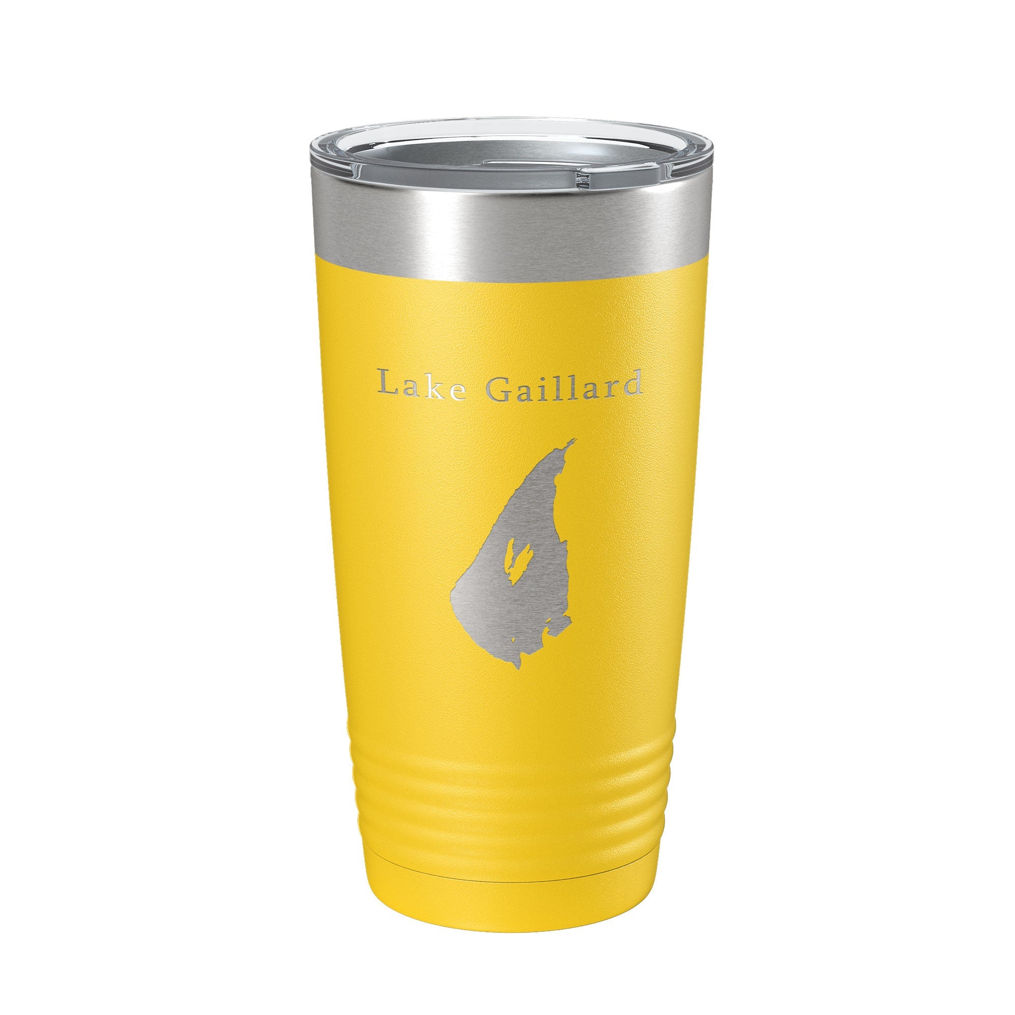 Lake Gaillard Map Tumbler Travel Mug Insulated Laser Engraved Coffee Cup Connecticut 20 oz-19