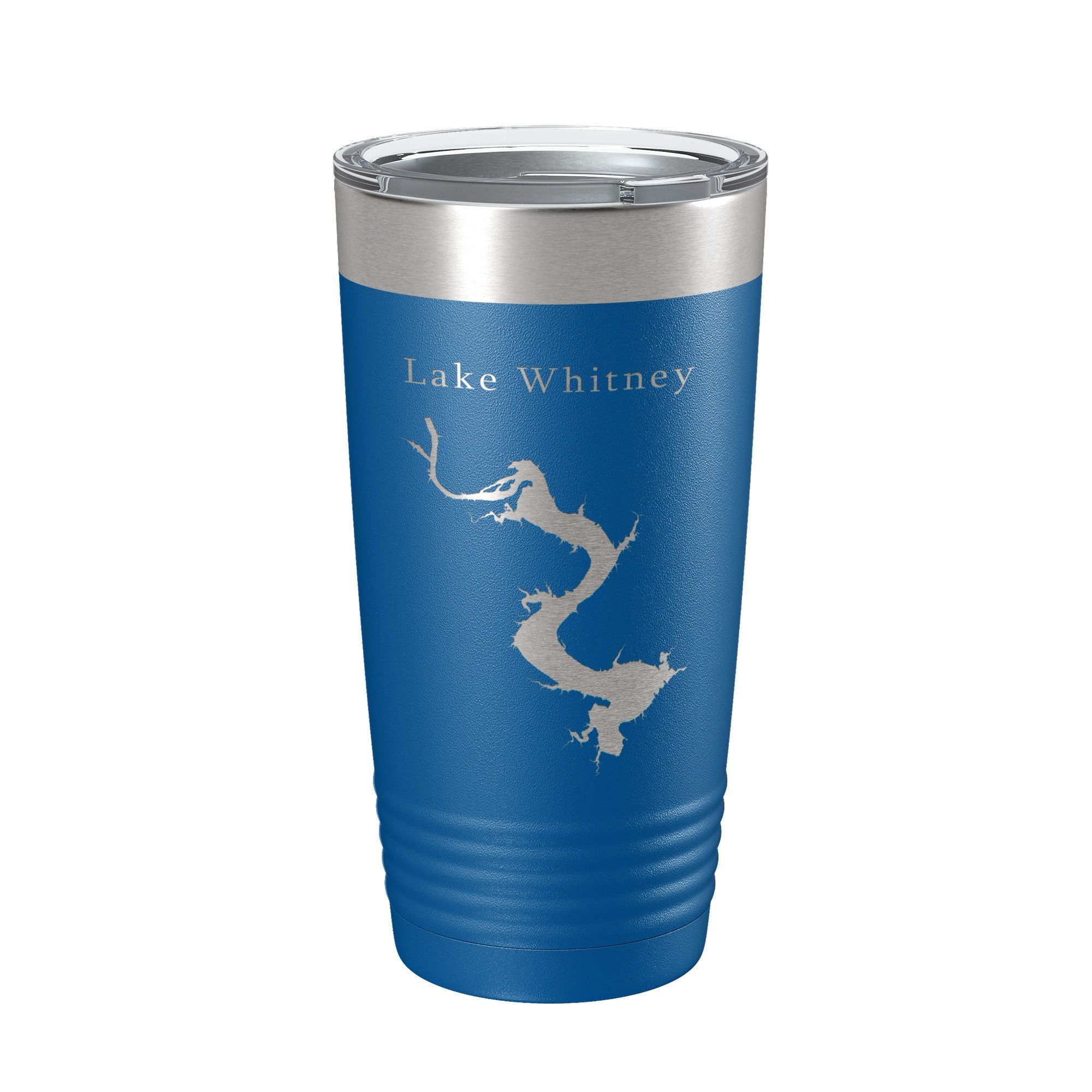 Lake Whitney Map Tumbler Travel Mug Insulated Laser Engraved Coffee Cup Texas 20 oz-6