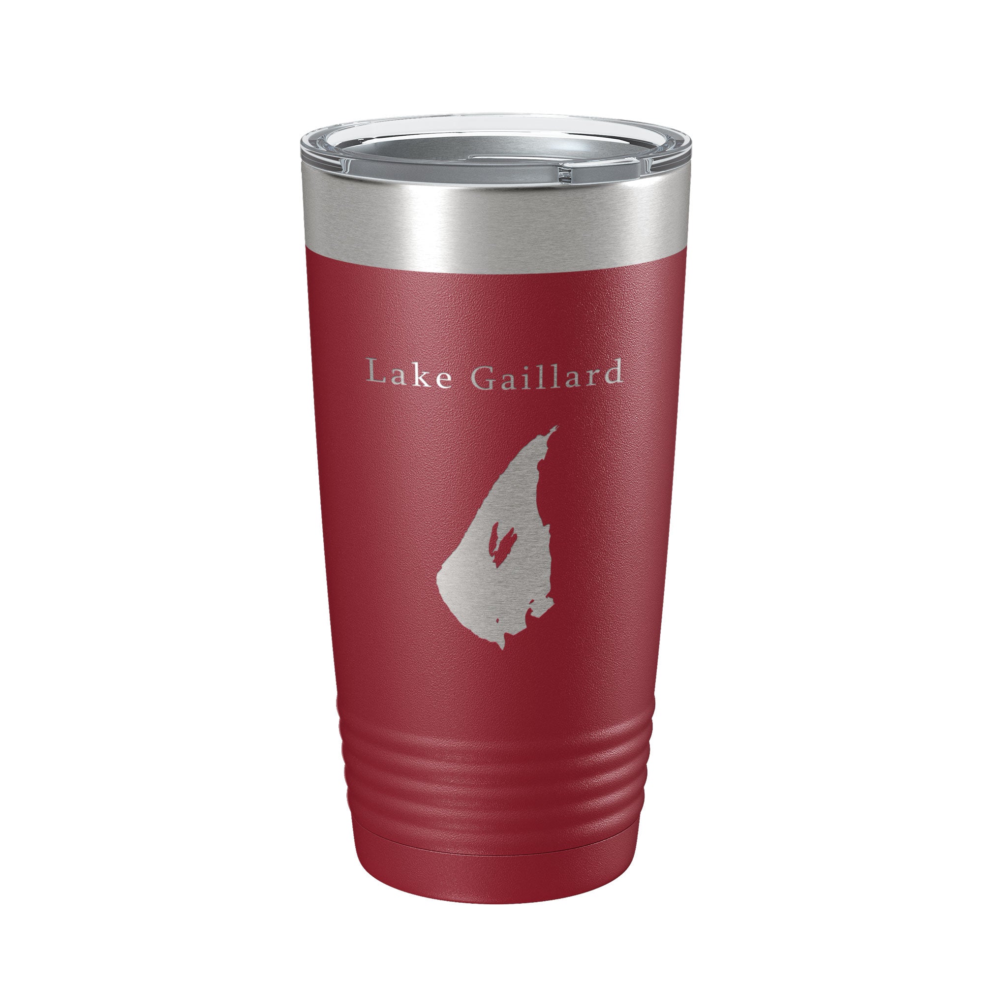Lake Gaillard Map Tumbler Travel Mug Insulated Laser Engraved Coffee Cup Connecticut 20 oz-18