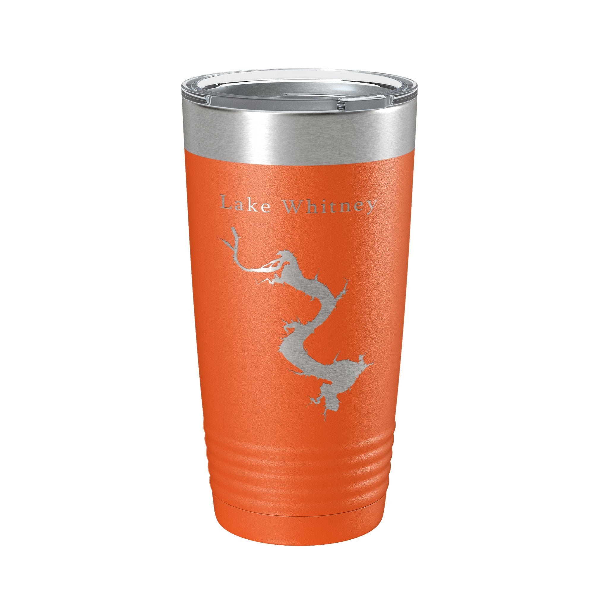 Lake Whitney Map Tumbler Travel Mug Insulated Laser Engraved Coffee Cup Texas 20 oz-17