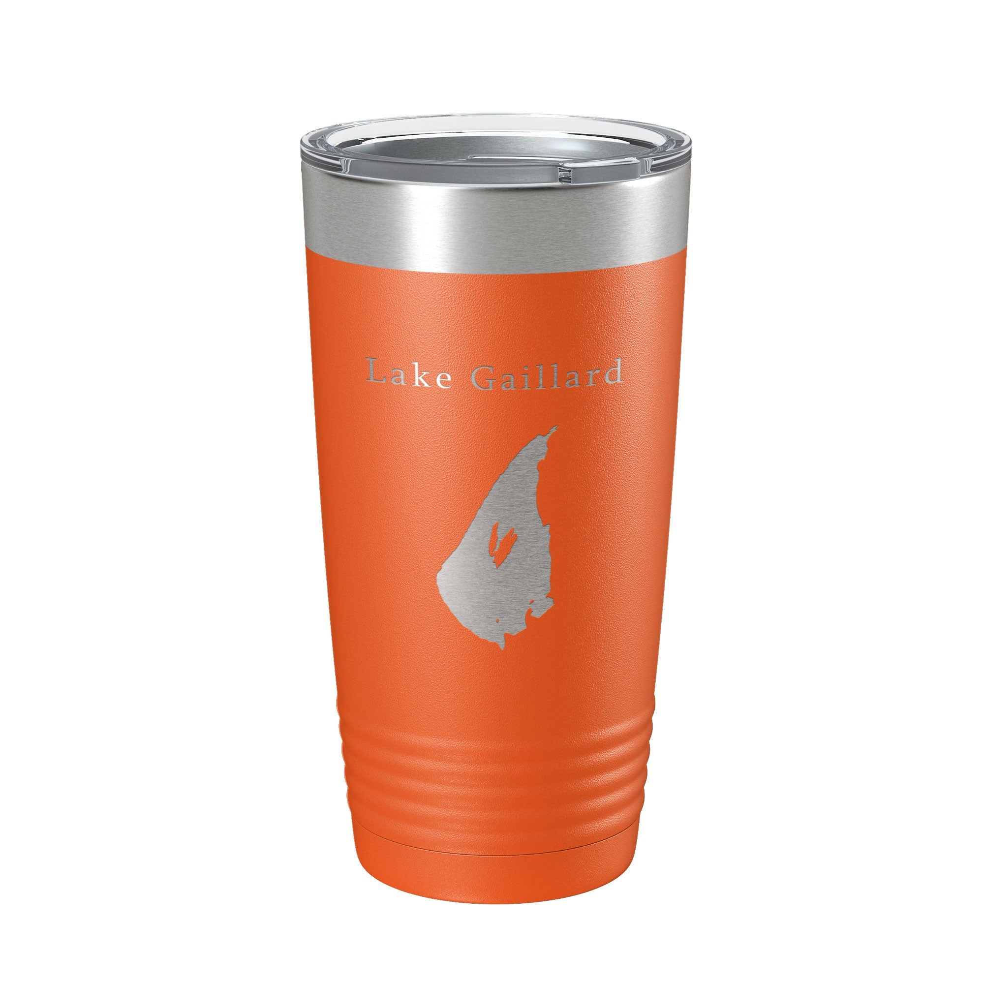 Lake Gaillard Map Tumbler Travel Mug Insulated Laser Engraved Coffee Cup Connecticut 20 oz-17