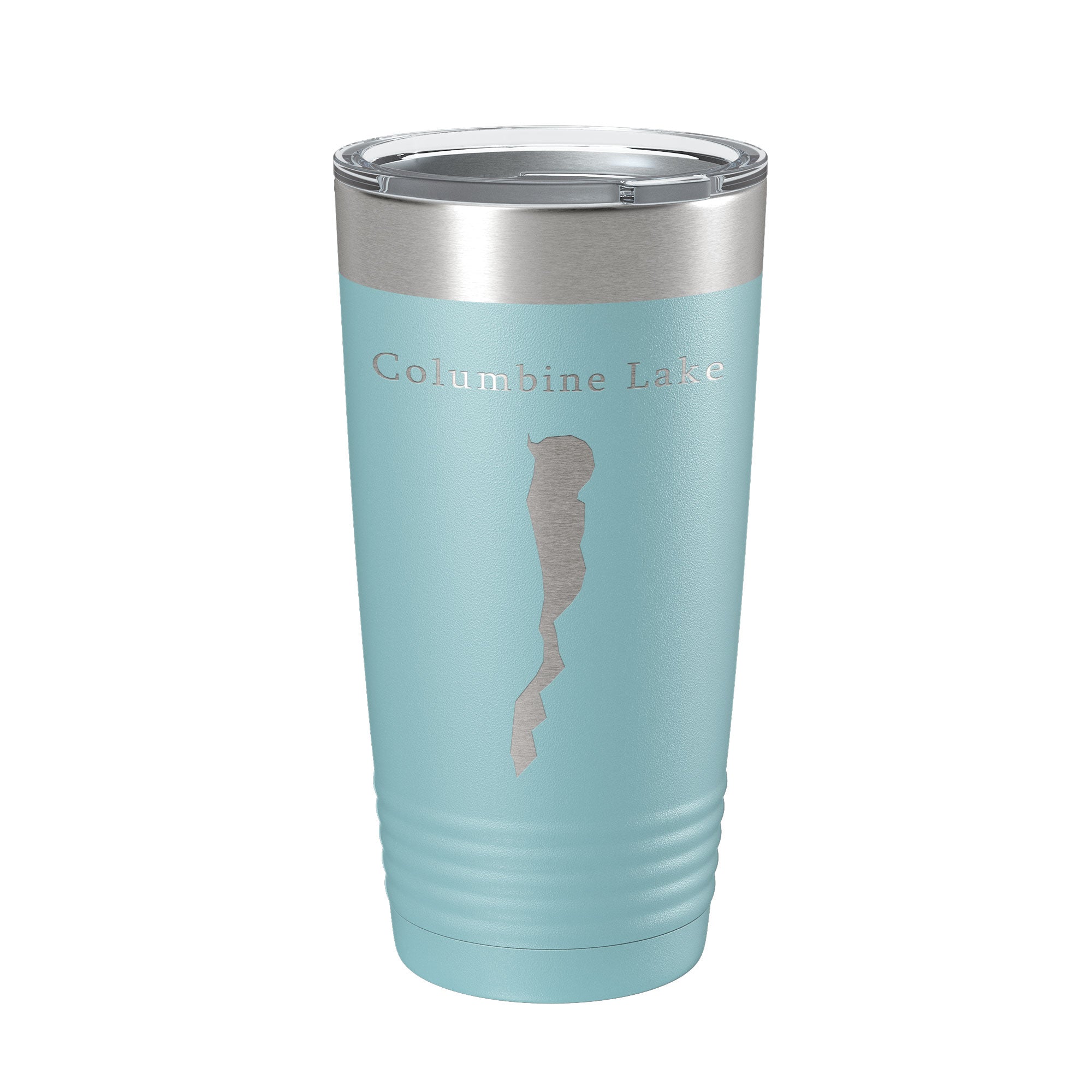 Columbine Lake Purgatory Map Tumbler Travel Mug Insulated Laser Engraved Coffee Cup Colorado 20 oz-13