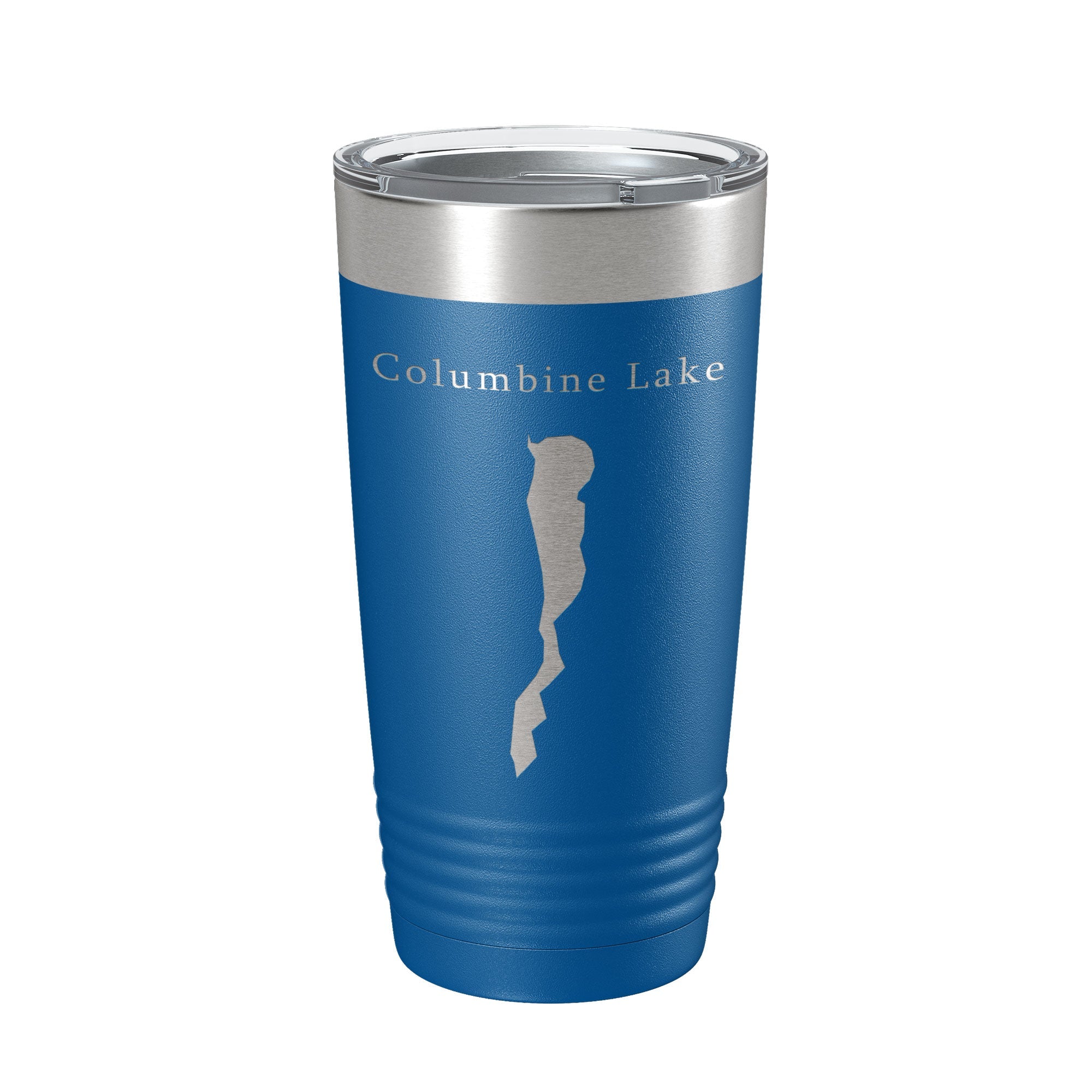 Columbine Lake Purgatory Map Tumbler Travel Mug Insulated Laser Engraved Coffee Cup Colorado 20 oz-6