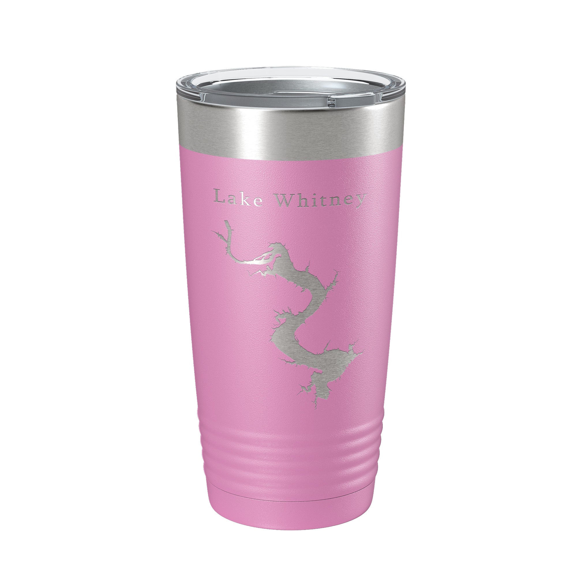 Lake Whitney Map Tumbler Travel Mug Insulated Laser Engraved Coffee Cup Texas 20 oz-14