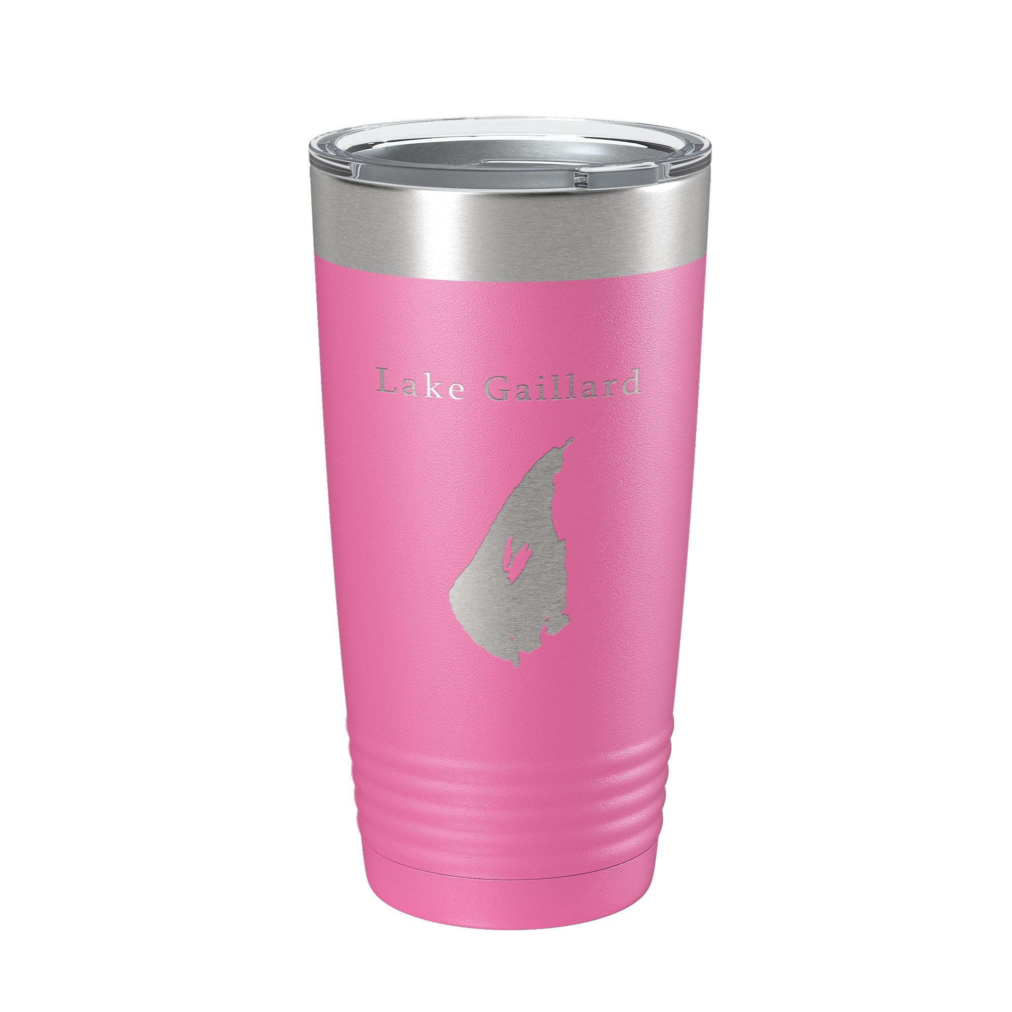 Lake Gaillard Map Tumbler Travel Mug Insulated Laser Engraved Coffee Cup Connecticut 20 oz-11