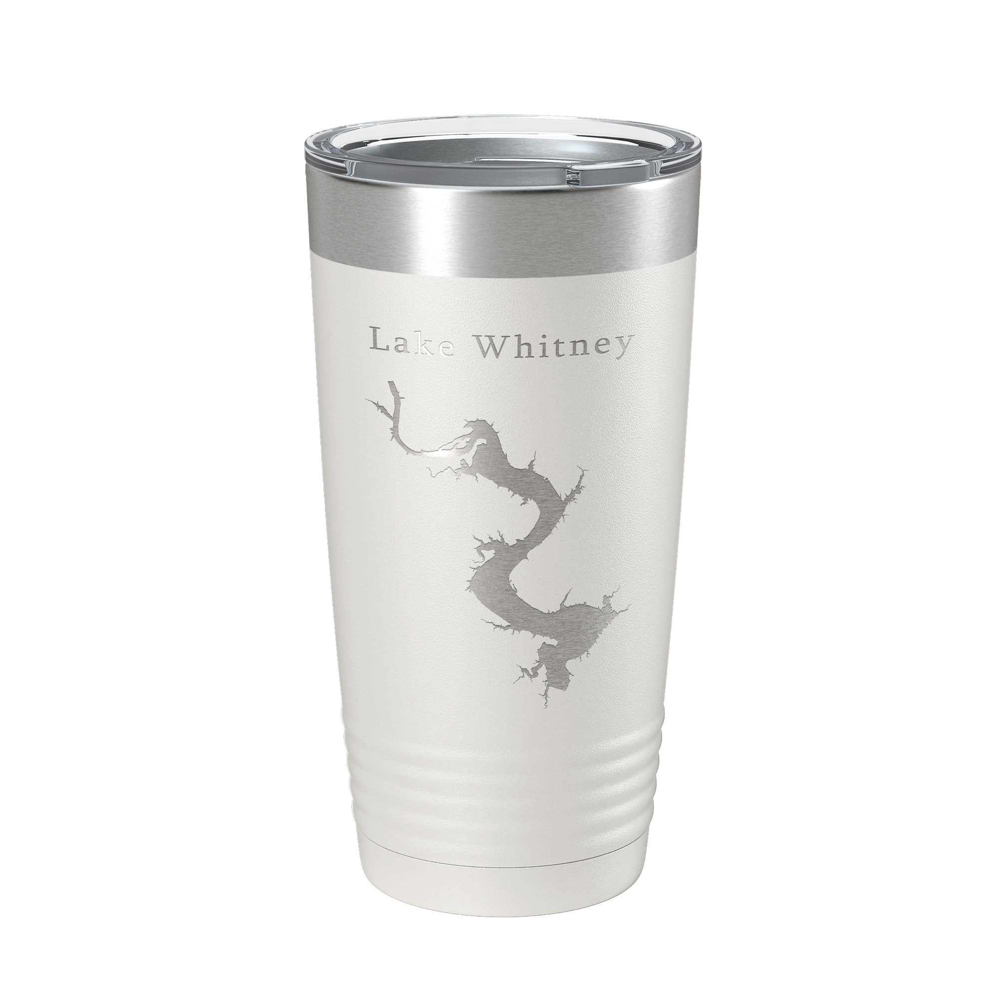 Lake Whitney Map Tumbler Travel Mug Insulated Laser Engraved Coffee Cup Texas 20 oz-7