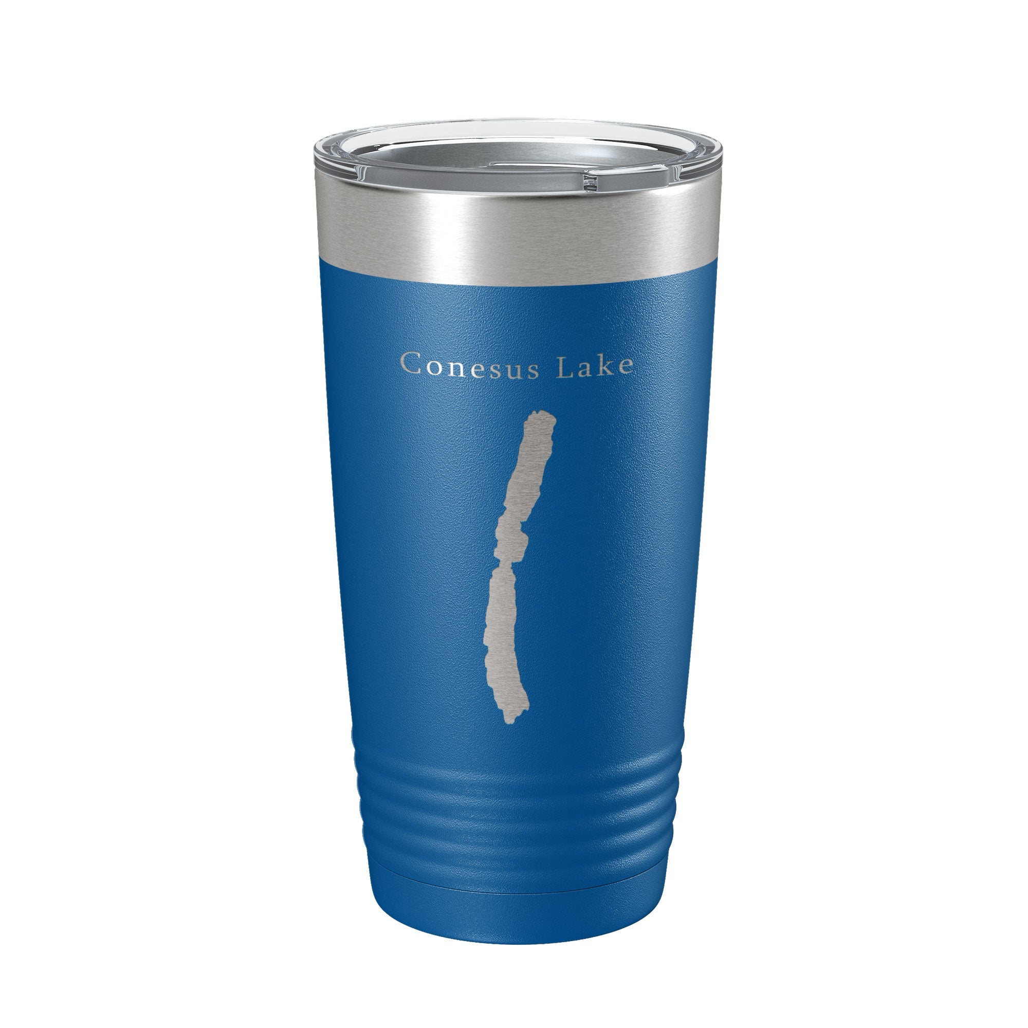 Conesus Lake Map Tumbler Travel Mug Insulated Laser Engraved Coffee Cup New York 20 oz-6