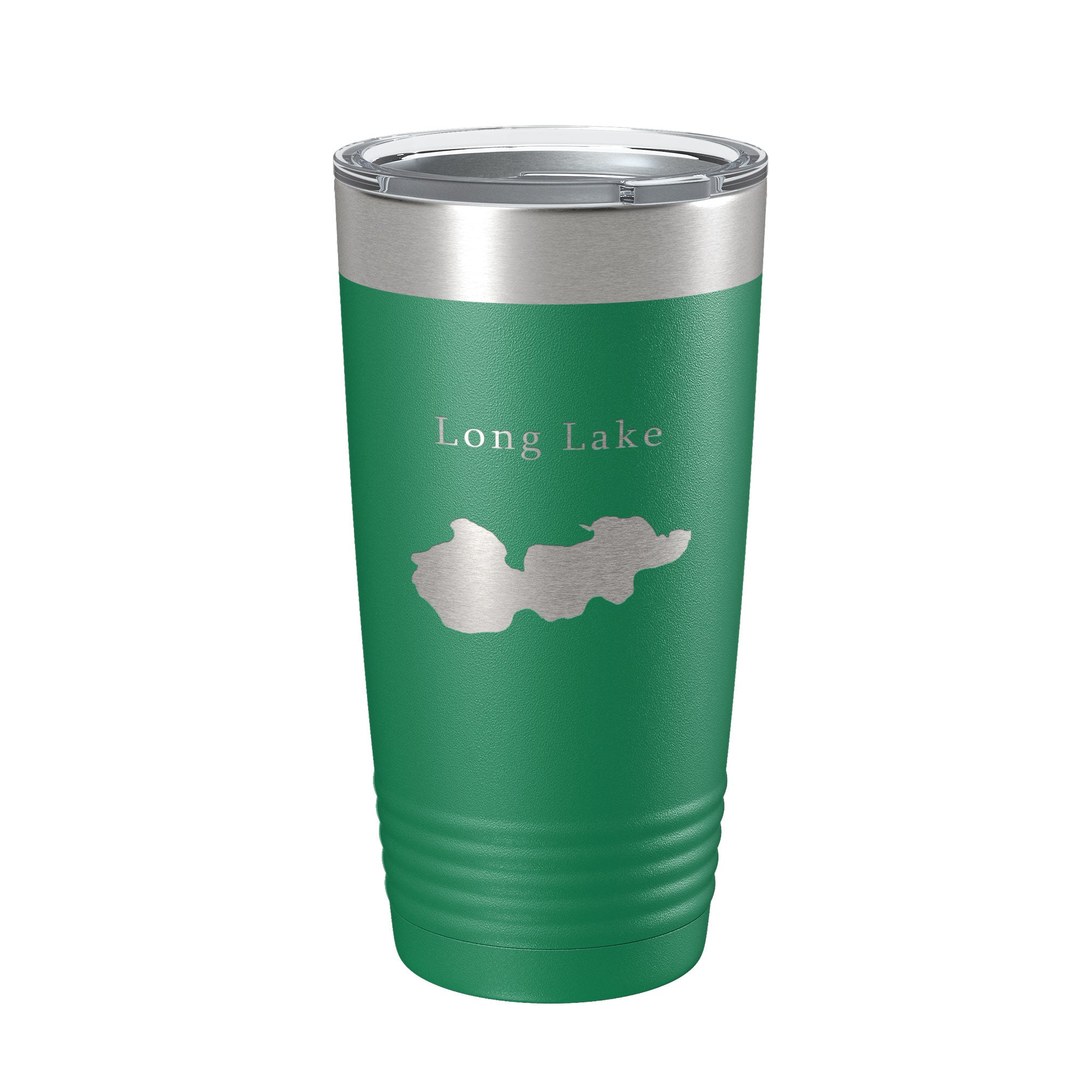 Long Lake Map Tumbler Travel Mug Insulated Laser Engraved Coffee Cup Minneapolis Minnesota 20 oz-9