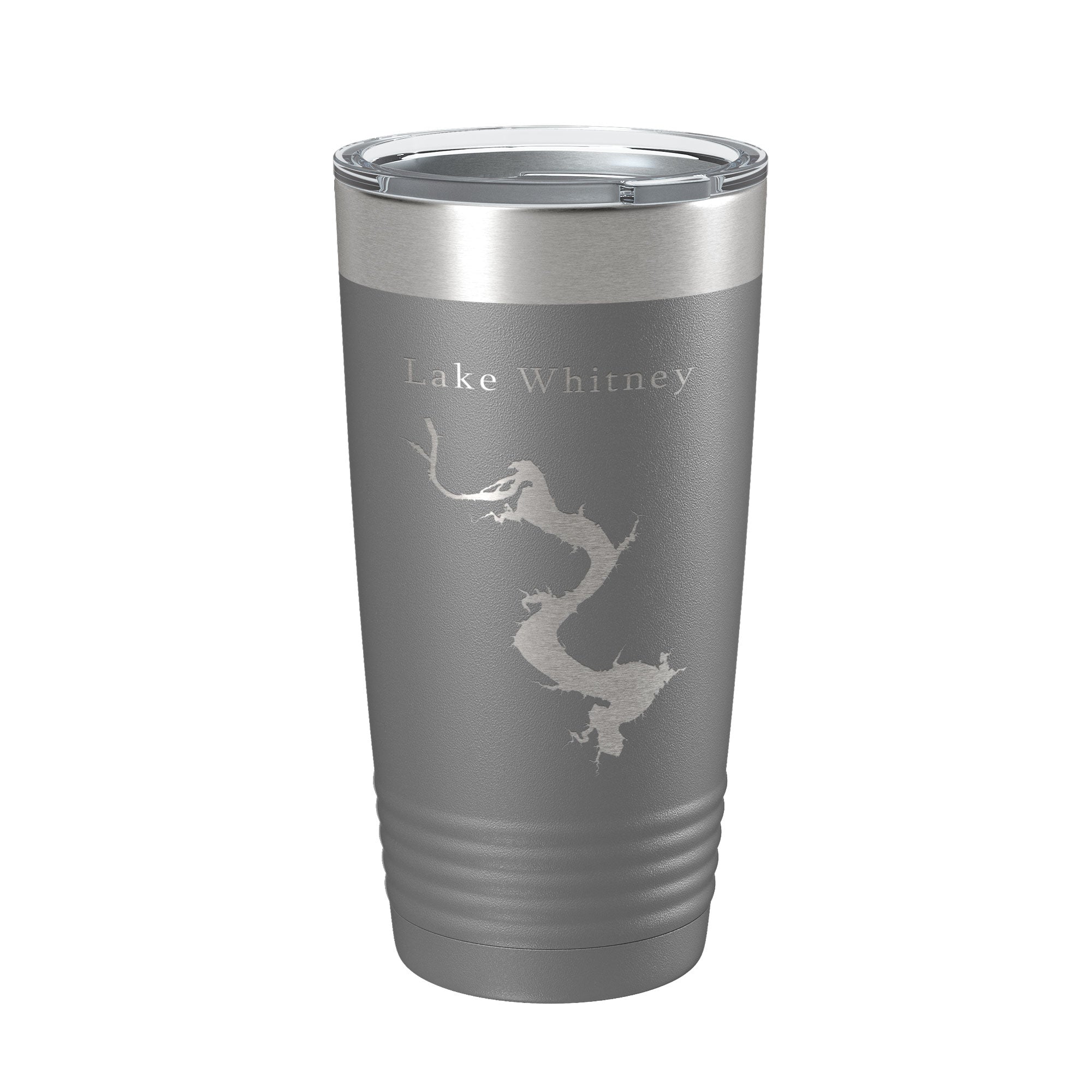 Lake Whitney Map Tumbler Travel Mug Insulated Laser Engraved Coffee Cup Texas 20 oz-16