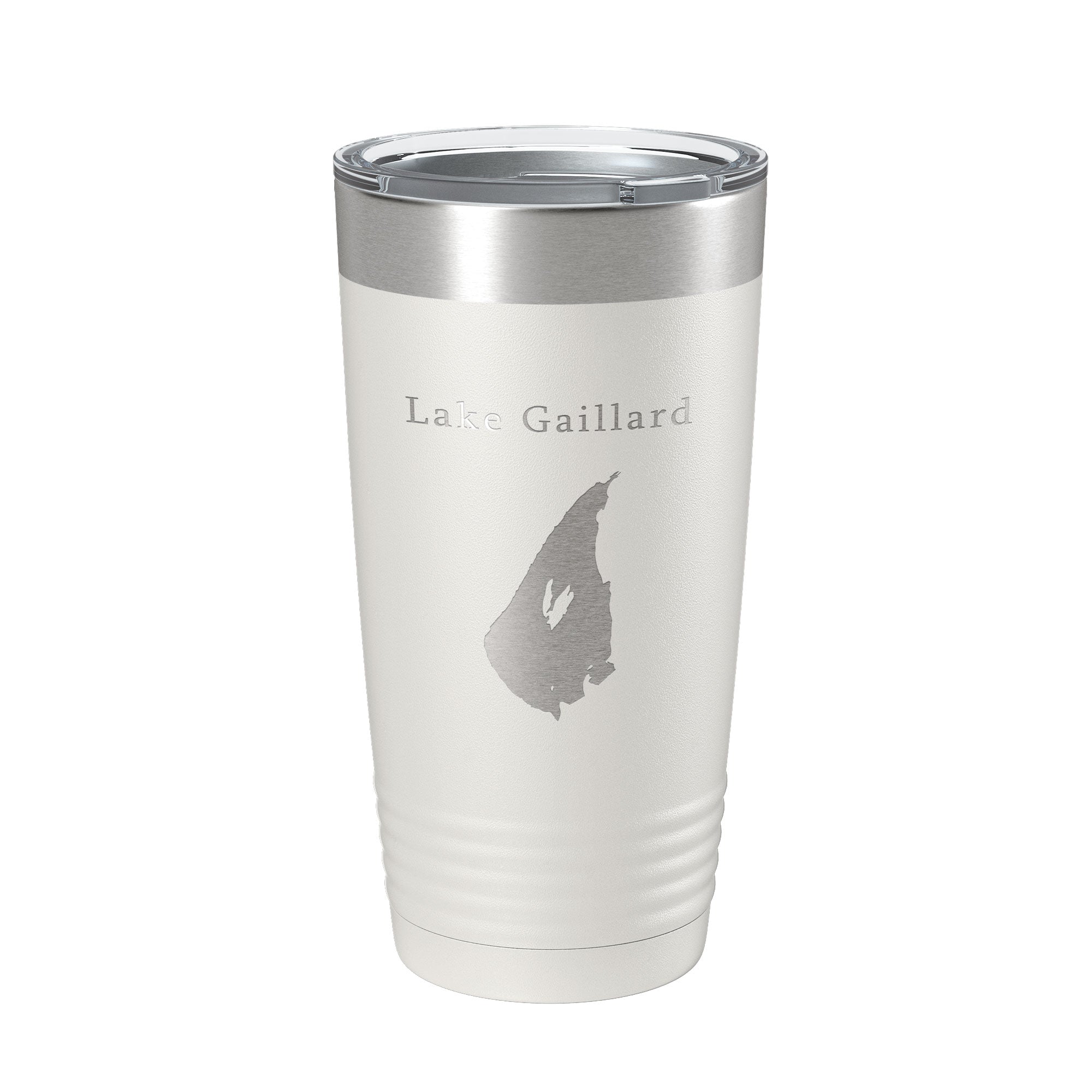 Lake Gaillard Map Tumbler Travel Mug Insulated Laser Engraved Coffee Cup Connecticut 20 oz-7