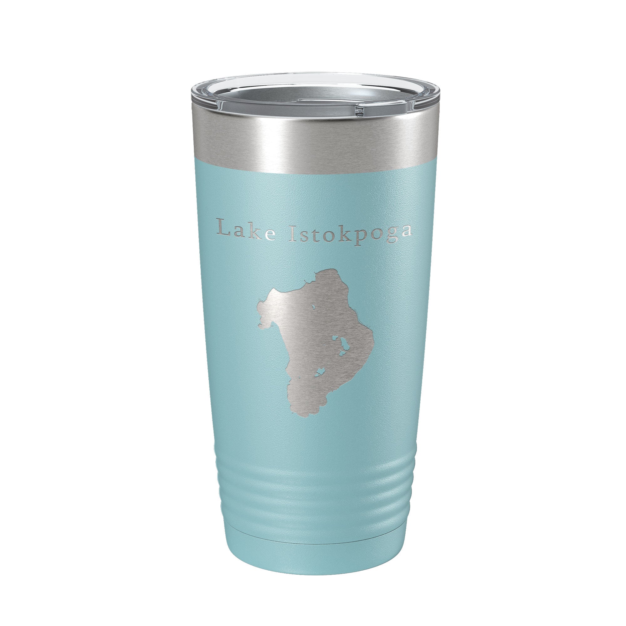 Lake Istokpoga Map Tumbler Travel Mug Insulated Laser Engraved Coffee Cup Florida 20 oz-13