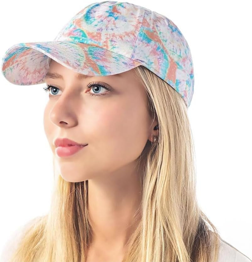 Baseball Dad Hat Women Men Blank Washed Low Profile Cotton and Denim UPF 50+ Running Golf Cap Hat