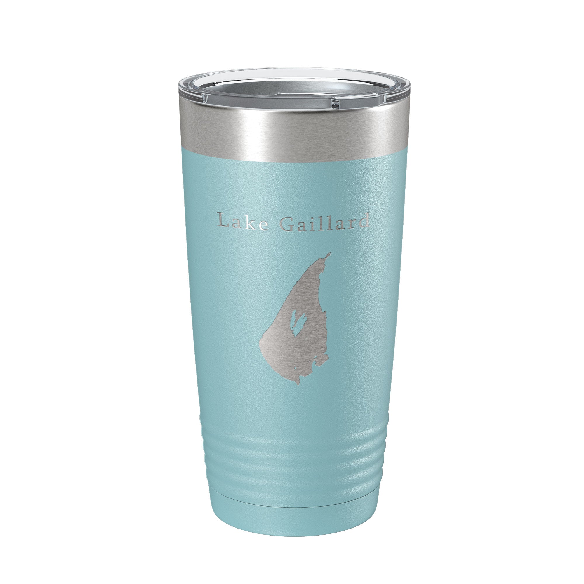 Lake Gaillard Map Tumbler Travel Mug Insulated Laser Engraved Coffee Cup Connecticut 20 oz-13