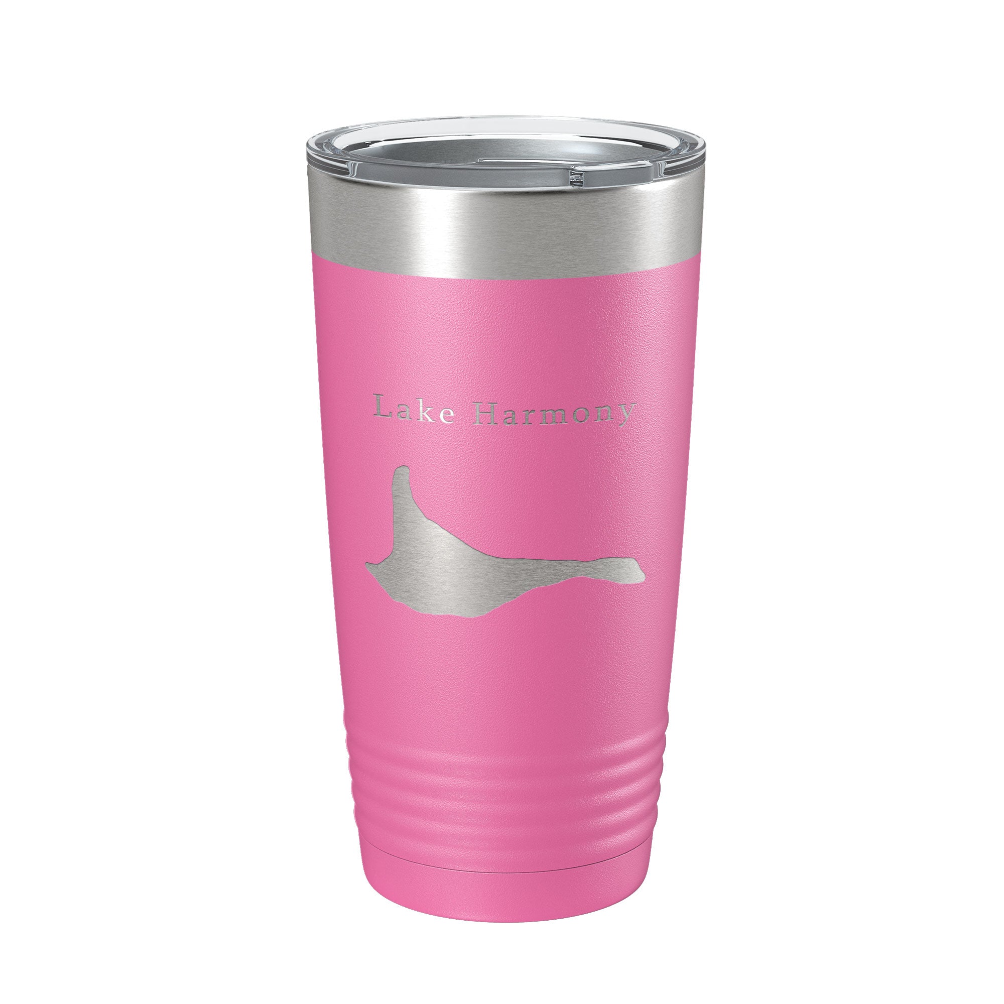 Lake Harmony Map Tumbler Travel Mug Insulated Laser Engraved Coffee Cup Pennsylvania 20 oz-11