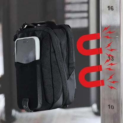 Magnetic Gym Bag | Unisex Crossbody Bag with Bottle, Phone, and Key Holder
