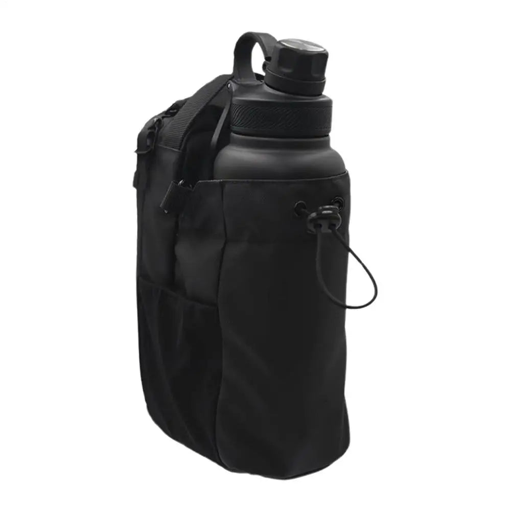 Magnetic Gym Sling Bag | Bottle and Phone Organizer, Ideal for Workouts