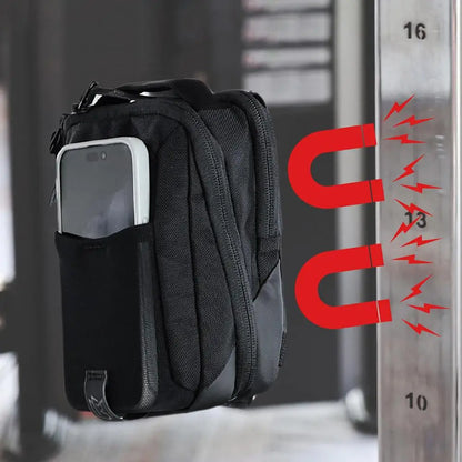 Magnetic Gym Bag | Unisex Crossbody Bag with Bottle, Phone, and Key Holder