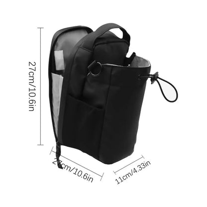 Magnetic Gym Bag | Unisex Crossbody Bag with Bottle, Phone, and Key Holder