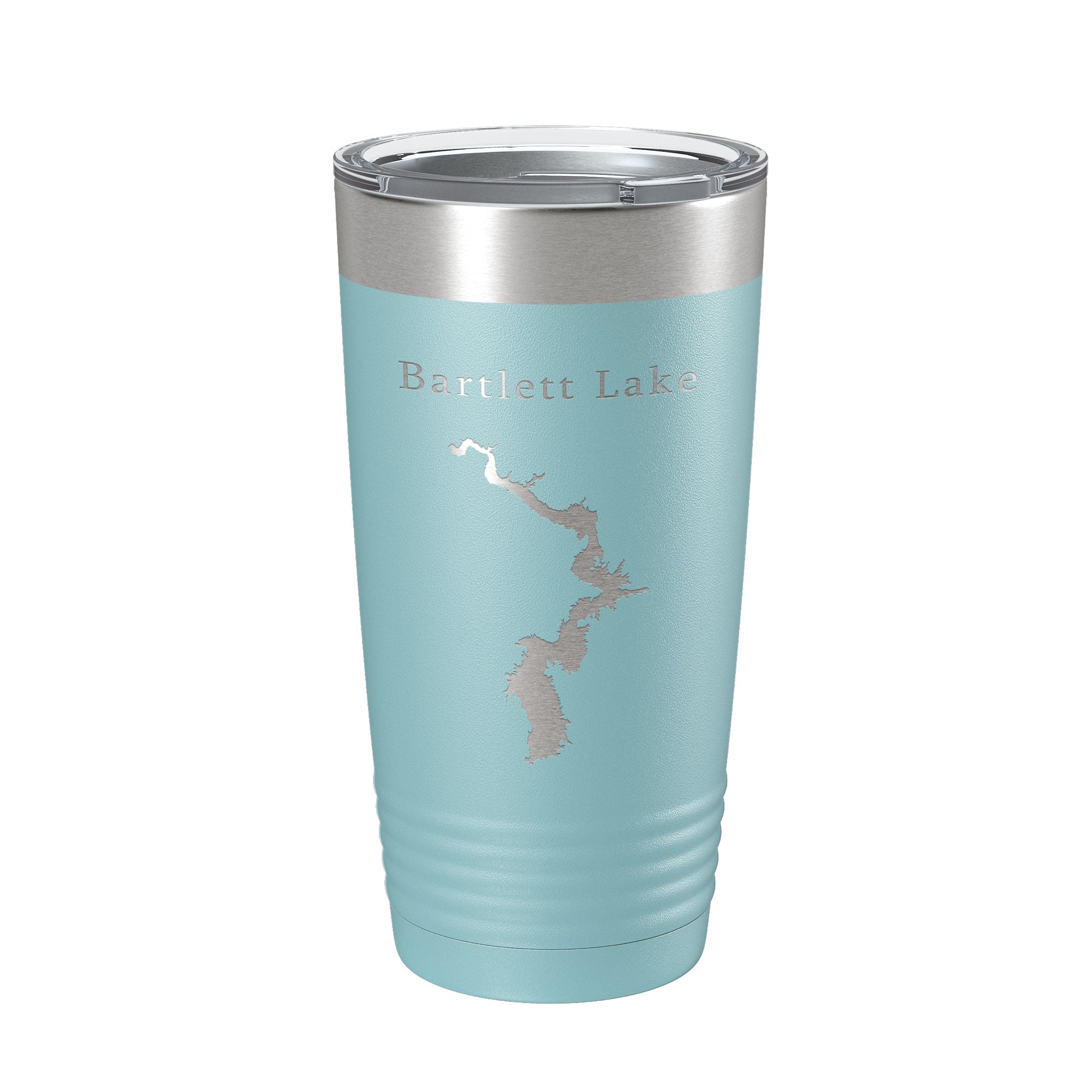 Bartlett Lake Map Tumbler Travel Mug Insulated Laser Engraved Coffee Cup Arizona 20 oz-13