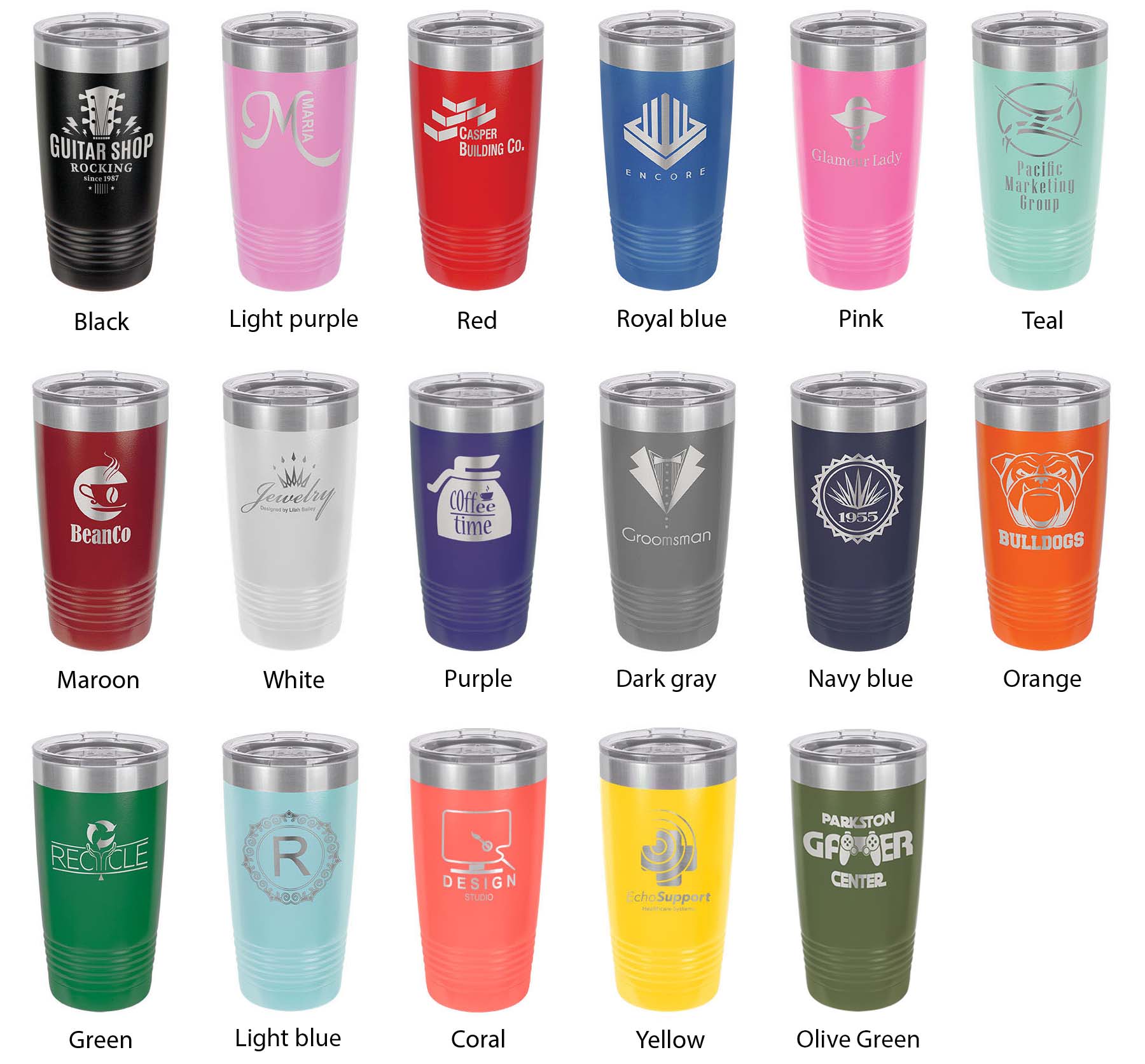 Aloha Hibiscus Tumbler Flower Travel Mug Cute Insulated Laser Engraved Coffee Cup Hawaii 20 oz-3