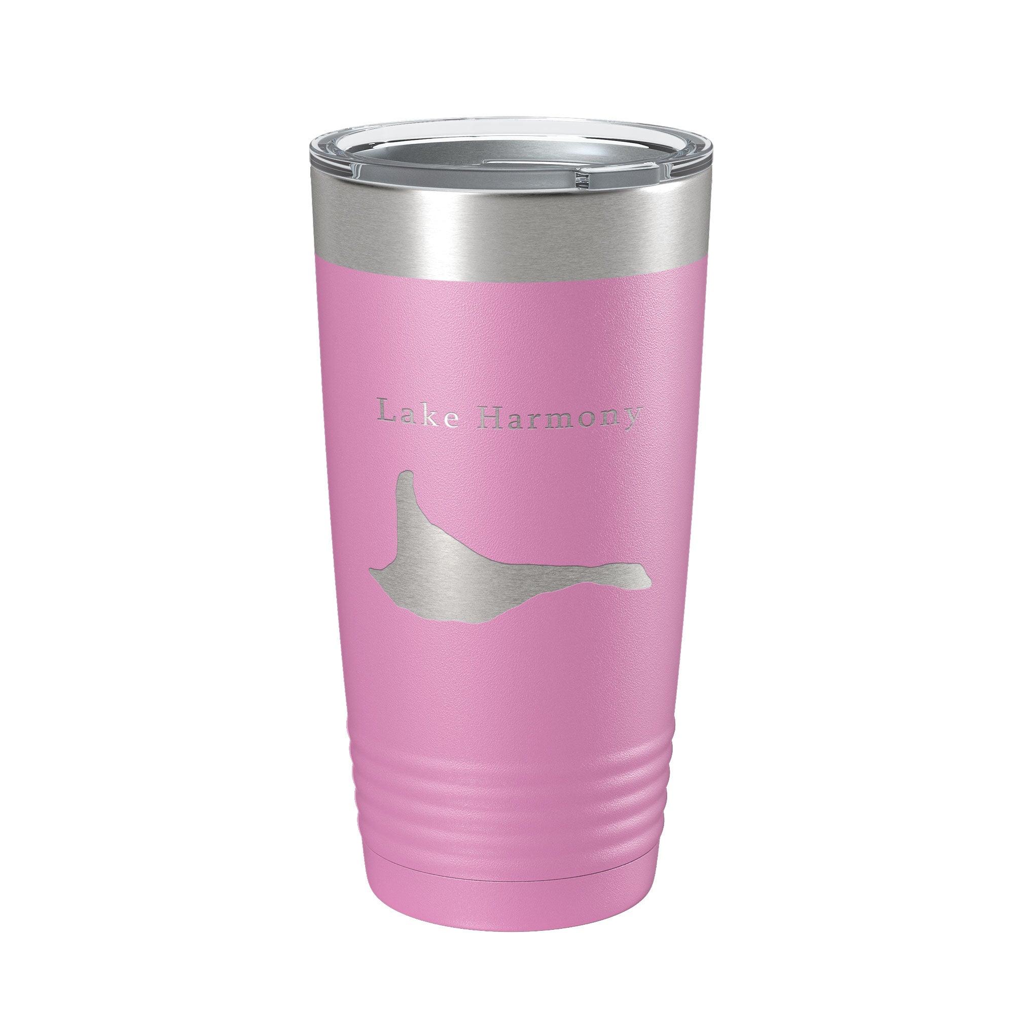 Lake Harmony Map Tumbler Travel Mug Insulated Laser Engraved Coffee Cup Pennsylvania 20 oz-14