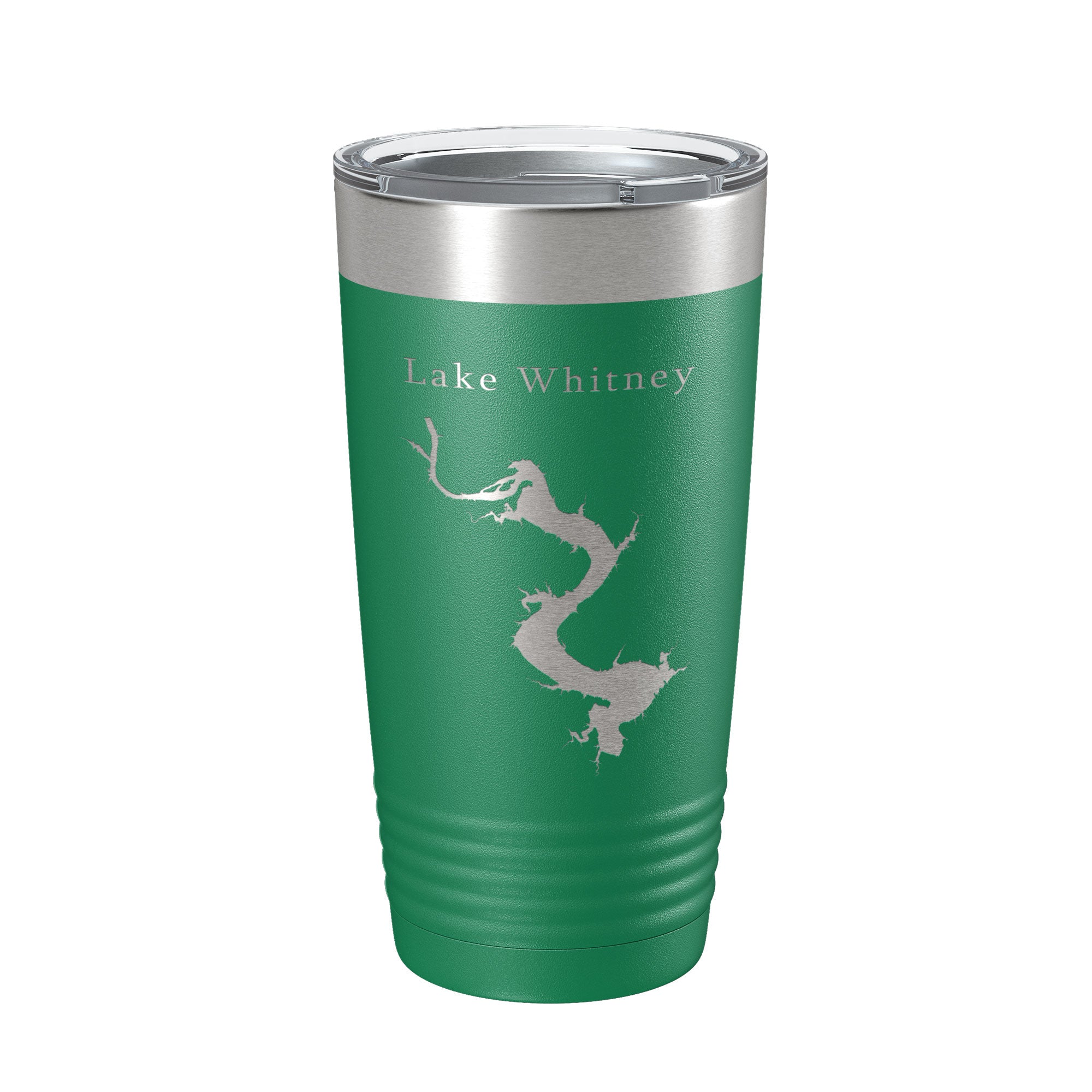 Lake Whitney Map Tumbler Travel Mug Insulated Laser Engraved Coffee Cup Texas 20 oz-9