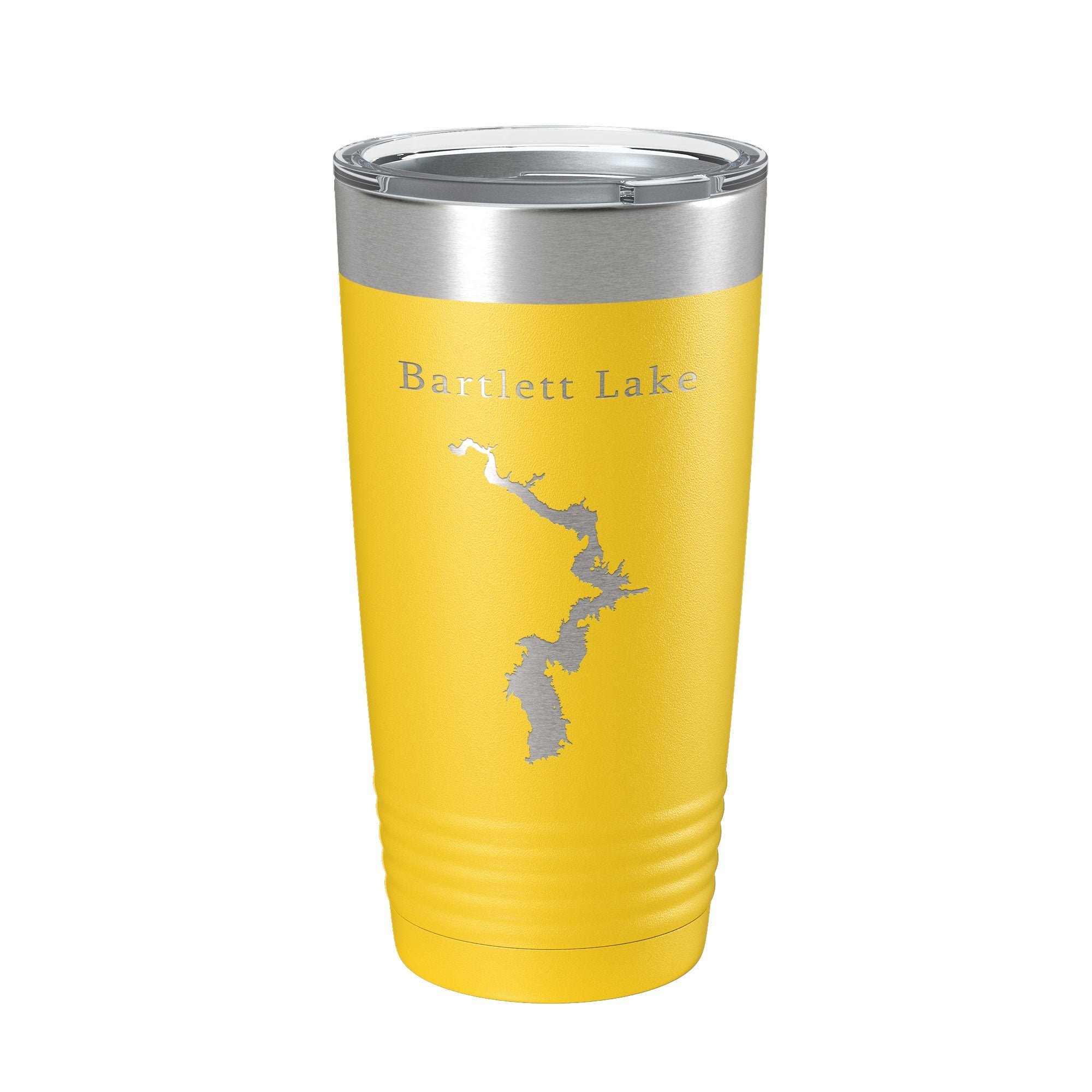 Bartlett Lake Map Tumbler Travel Mug Insulated Laser Engraved Coffee Cup Arizona 20 oz-19