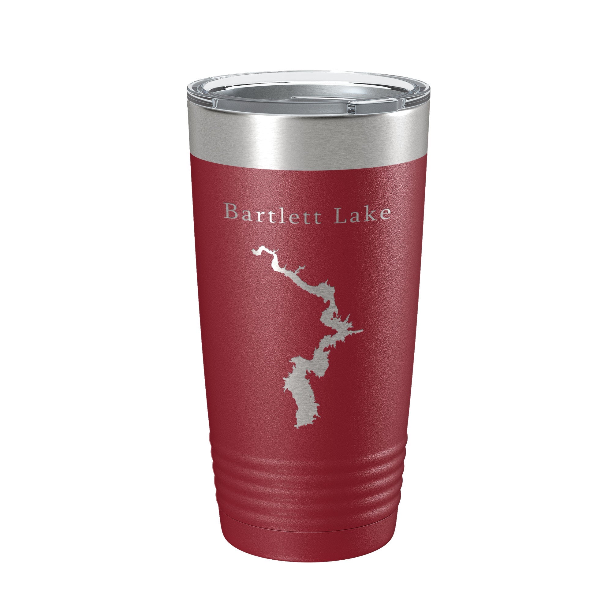 Bartlett Lake Map Tumbler Travel Mug Insulated Laser Engraved Coffee Cup Arizona 20 oz-18