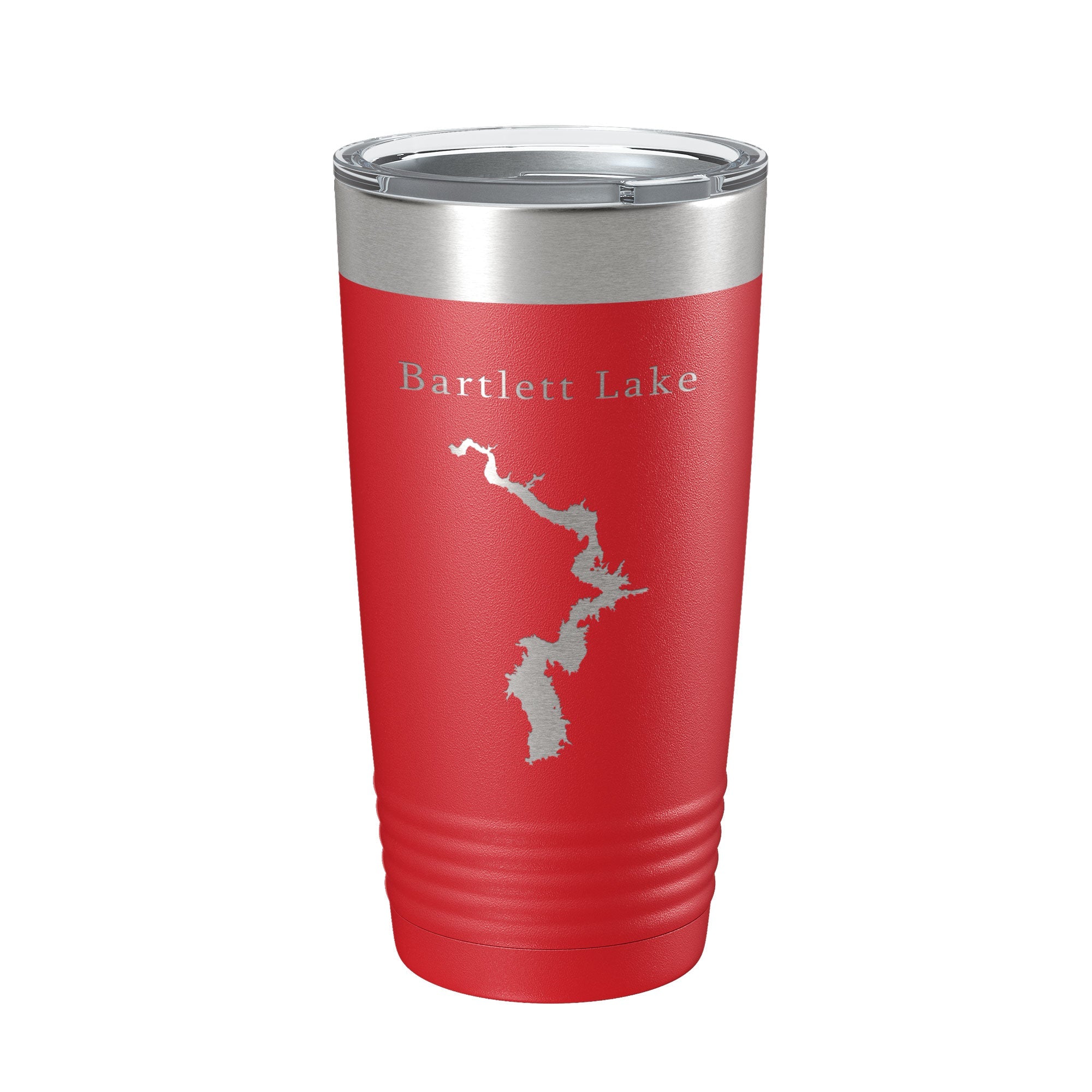 Bartlett Lake Map Tumbler Travel Mug Insulated Laser Engraved Coffee Cup Arizona 20 oz-10