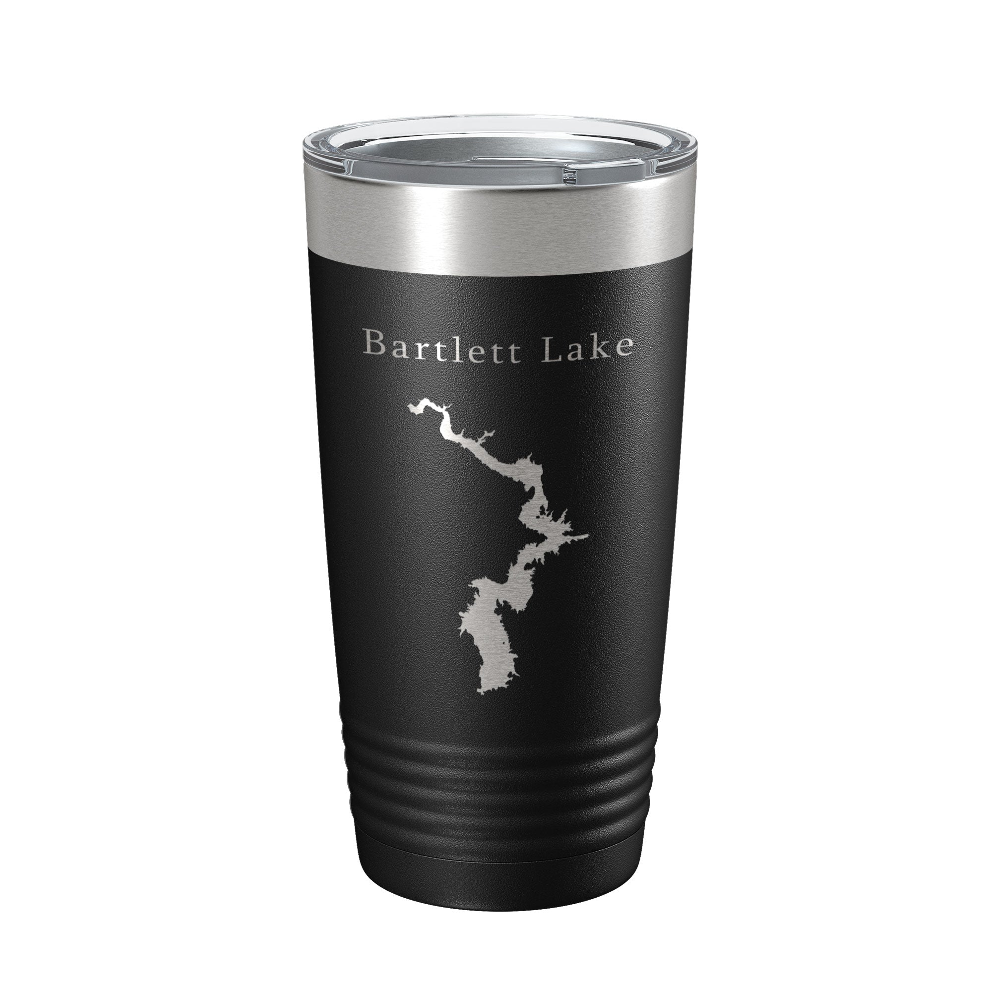 Bartlett Lake Map Tumbler Travel Mug Insulated Laser Engraved Coffee Cup Arizona 20 oz-0