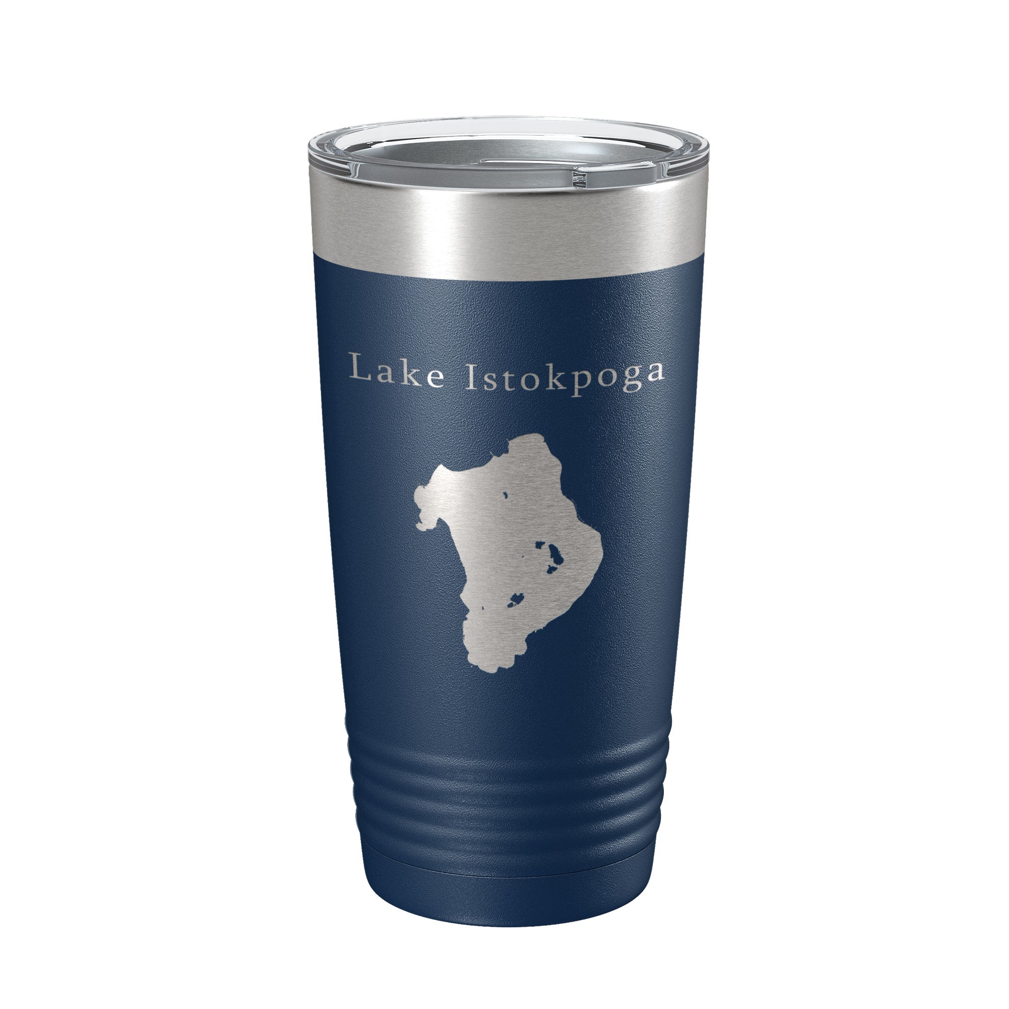 Lake Istokpoga Map Tumbler Travel Mug Insulated Laser Engraved Coffee Cup Florida 20 oz-8