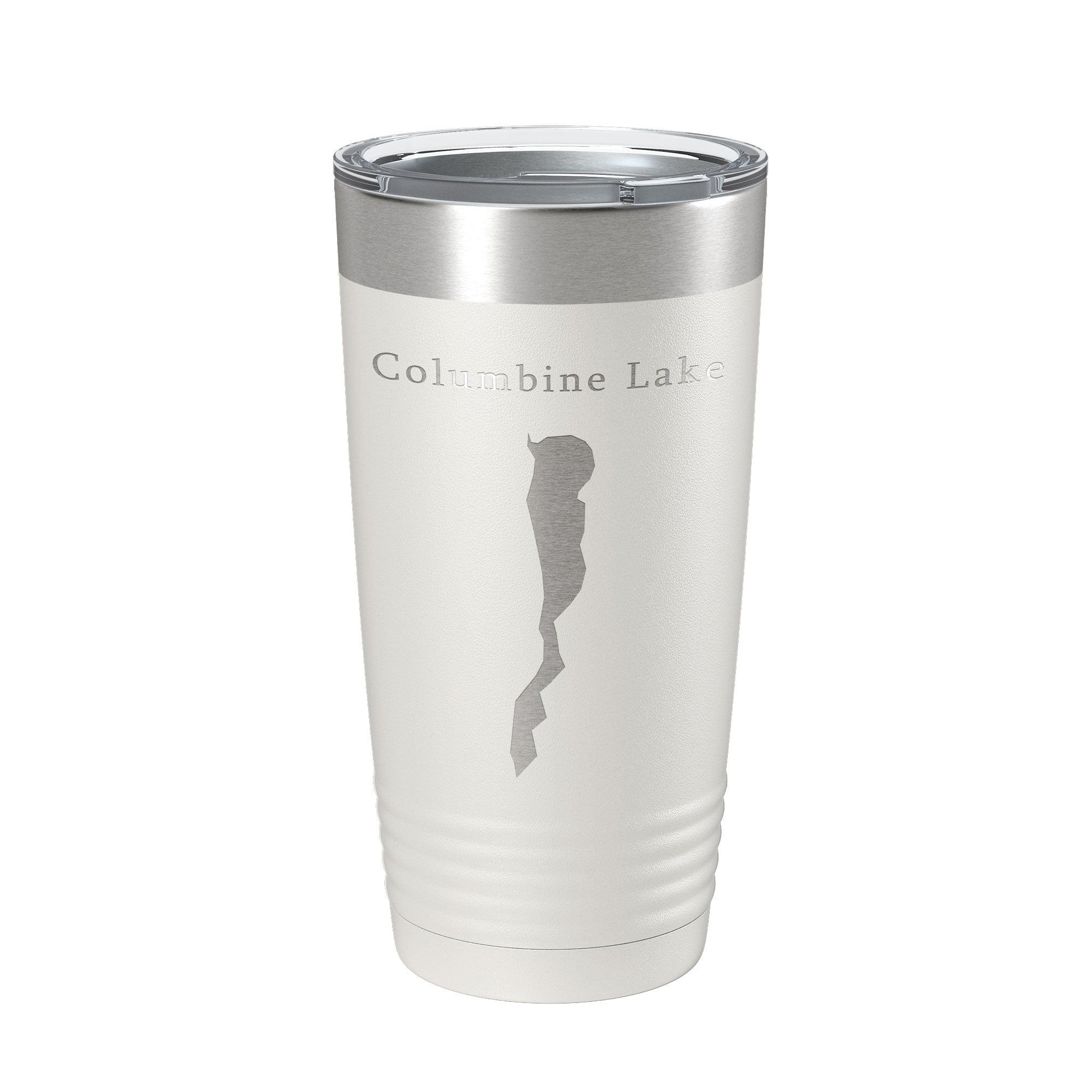 Columbine Lake Purgatory Map Tumbler Travel Mug Insulated Laser Engraved Coffee Cup Colorado 20 oz-7