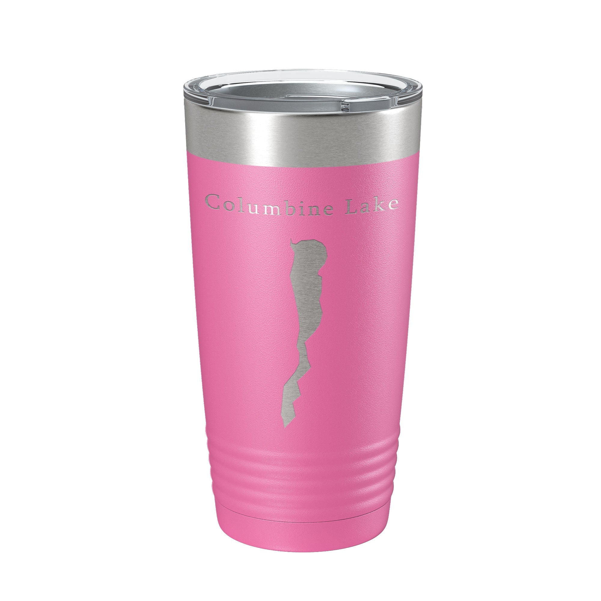 Columbine Lake Purgatory Map Tumbler Travel Mug Insulated Laser Engraved Coffee Cup Colorado 20 oz-11